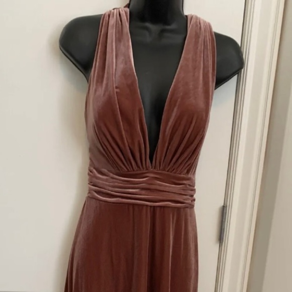Revelry “Dylan” Terracotta Dress